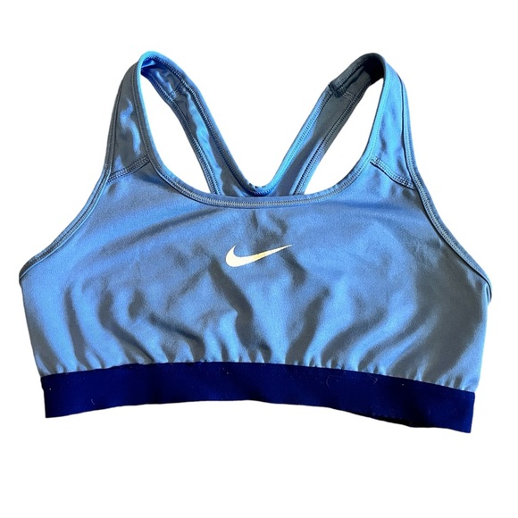 Nike Other - Nike Women’s Medium Blue Sports Bra with Elastic Waistband